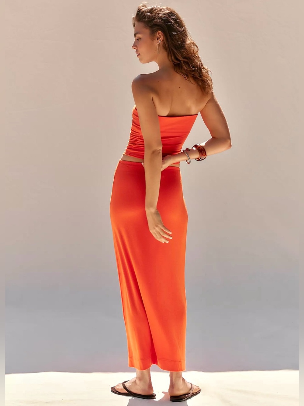 NWT Free People x Free-est Good Feels Tube Top & Maxi Skirt Set - Picture 5 of 8